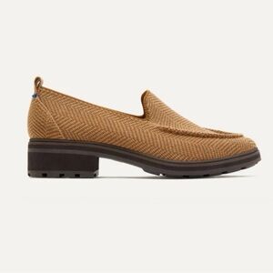Rothy's The Lug Loafer in Teak Herringbone